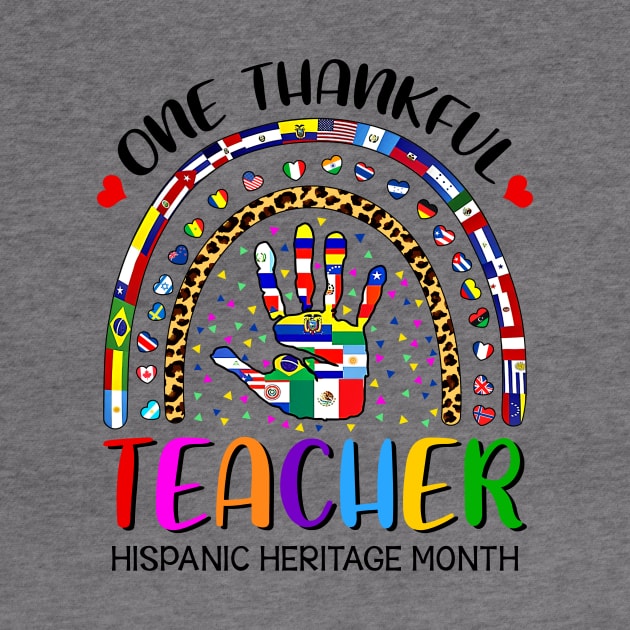 Hispanic Heritage Month One Thankful Teacher Countries Flags by JennyArtist